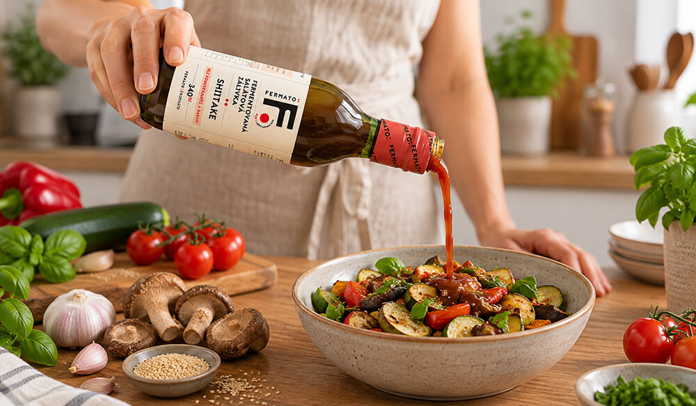FerMato Fermentovaná rajčatová omáčka Shiitake